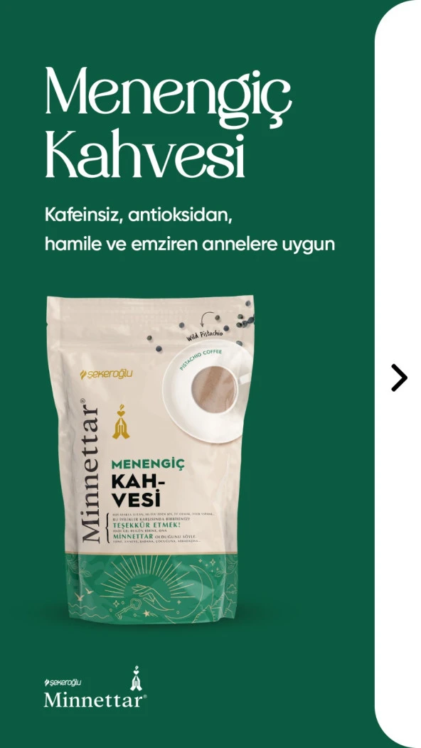 Şekeroğlu Minnettar Menengiç Kahvesi 5 X 1000 gr ( 5 Adet ) - 2