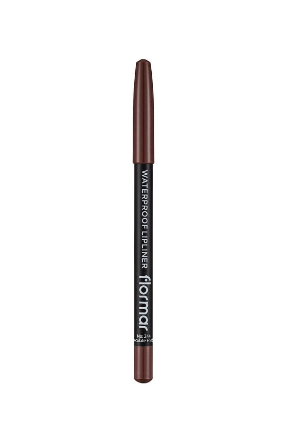 Suya Dayanıklı Dudak Kalemi (KAHVE) - Waterproof Lipliner - 244 Chocolate Fondue - 8690604567591 - 3