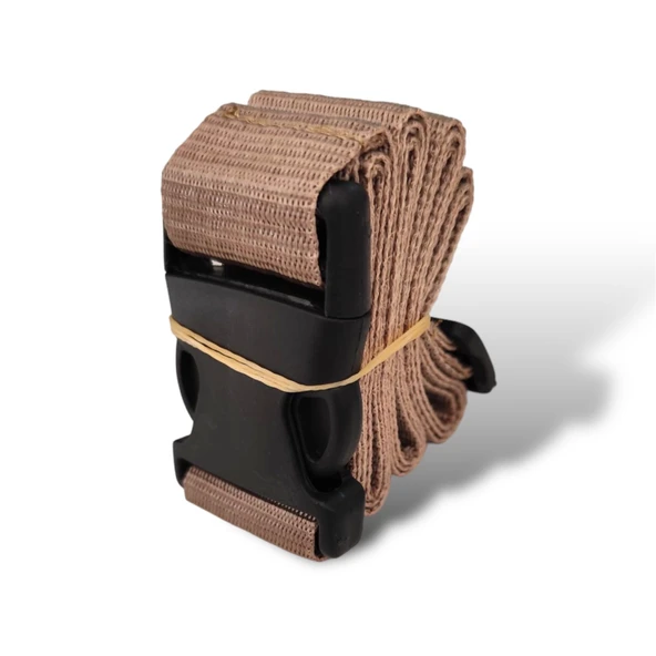 Premium Açık Kahverengi Valiz Kemeri 6 adet - 2