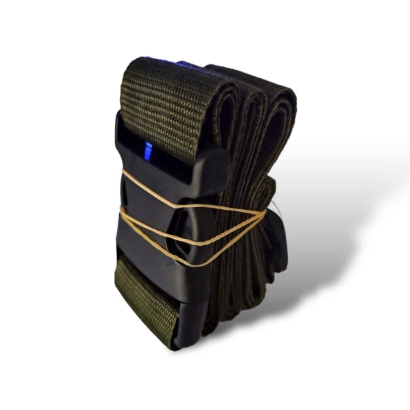 Premium Haki Yeşil Renk Valiz  Kemeri 6 adet - 2