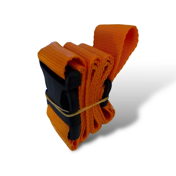 Premium Turuncu Renk Valiz Kemeri 2 adet - Resim 2