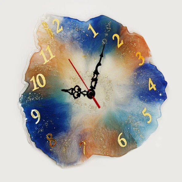 Saat, Sehpa ve Tepsi Reçine Epoksi Kalıbı 43 cm - 806 - T1 - Resim 2