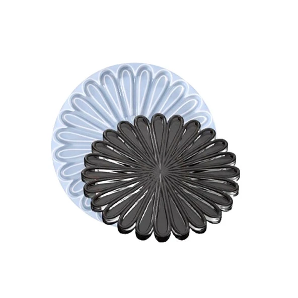 Bardak Altı Reçine Epoksi Kalıp - Desenli Yuvarlak -Kod:1001 - Resim 2