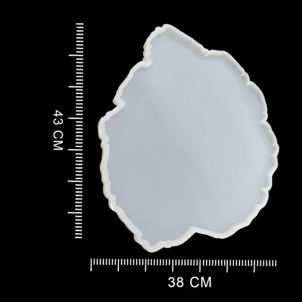 Saat, Sehpa ve Tepsi Reçine Epoksi Kalıbı 43 cm - 806 - T1 - Resim 7