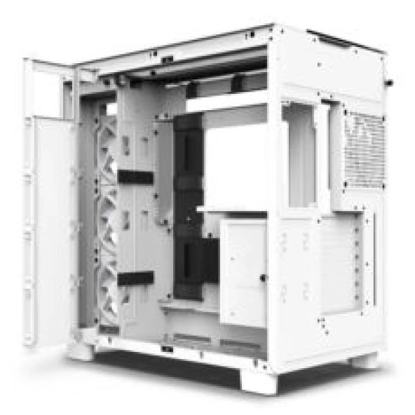 NZXT H Series H9 Elite Edition ATX Mid Tower Chassis All White color