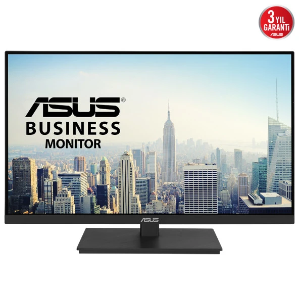 23.8 ASUS VA24ECPSN 23.8 IPS FREESYNC 1920x1080 5MS 75HZ DP HDMI USB-C USB MM VESA 3YIL RJ45 EYECARE FLICKER-FREE CERCEVESIZ DUSUK MAVI ISIK Monitör - Resim 2