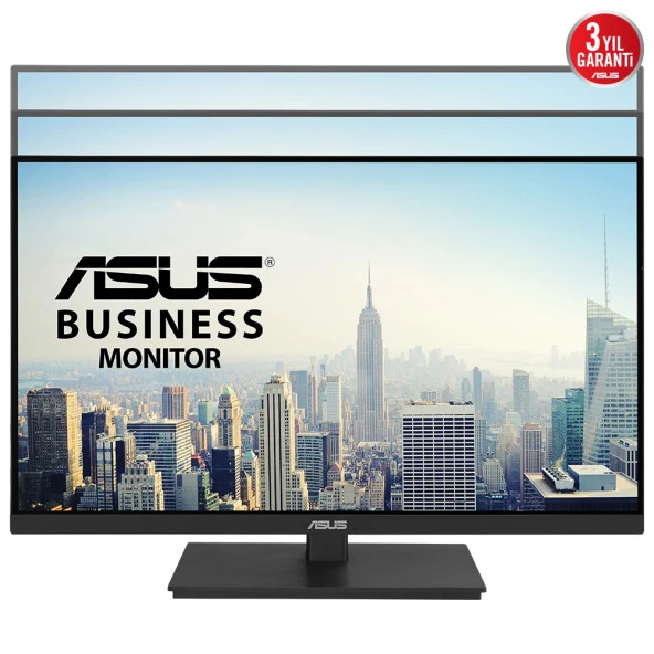23.8 ASUS VA24ECPSN 23.8 IPS FREESYNC 1920x1080 5MS 75HZ DP HDMI USB-C USB MM VESA 3YIL RJ45 EYECARE FLICKER-FREE CERCEVESIZ DUSUK MAVI ISIK Monitör - Resim 3