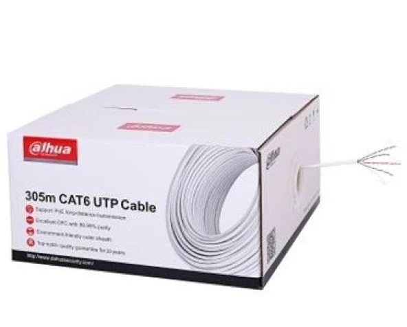 DAHUA PFM920I-6UN-C UTP CAT6 305M BAKIR KABLO