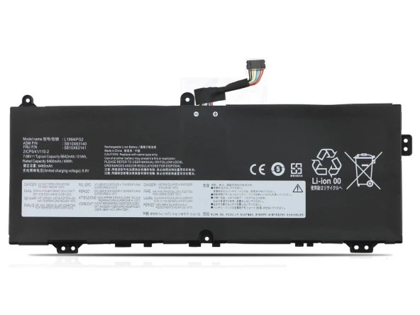 RETRO Lenovo IdeaPad Flex 5 CB-13IML05, L19M4PG2 Notebook Bataryasi