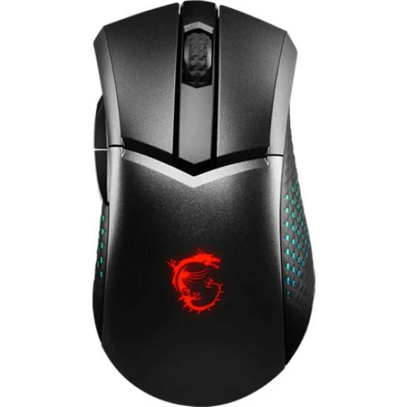 MSI GG CLUTCH GM51 LIGHTWEIGHT 75 GRAM ESPORTS GAMING MOUSE MAX 26000 DPI 1MS PIXART PMW-3395 OPTIK SENSOR OMRON SWITCH RGB LED MYST