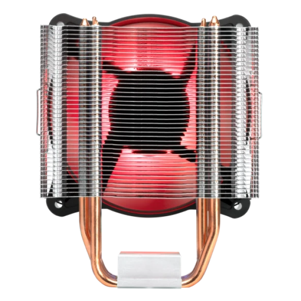 GAMDIAS BOREAS E1-410, RED Lights, 120mm CPU  Kule Tipi Hava Sogutma AMD AM4 ve INTEL Tüm islemciler ile uyumlu - 3