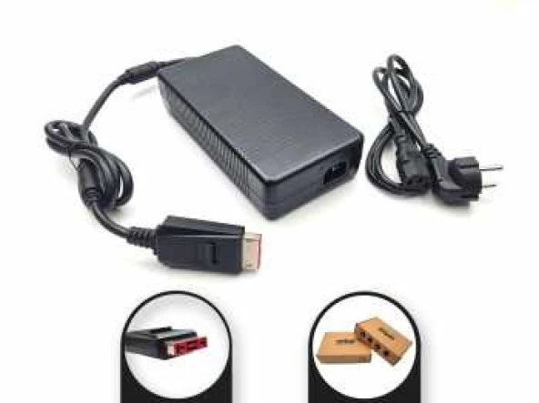 RETRO Asus 19.5V 16.9A 330W Dikdörtgen USB Tip 3 Pin Notebook Adaptör RPA-AC347
