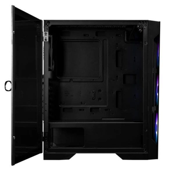 GAMDIAS TALOS E2 Elite, 750W, Tempered Glass, ARGB, 80+ Bronze, ATX GAMING KASA - 4
