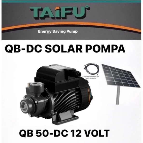 Taifu QB50-DC 12 Volt Solar Su Pompası Güneş Enerjili - 4