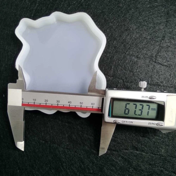 Bardak Altı Reçine Epoksi Kalıp - Dalgalı -Kod:57 - 4