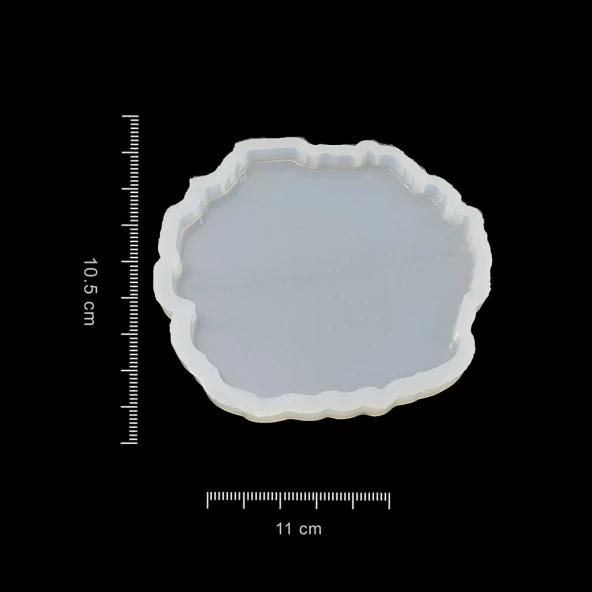 Bardak Altı Reçine Epoksi Kalıp - Yuvarlak - B11 - 4