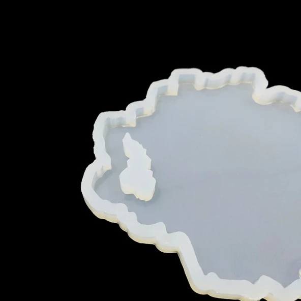 Kulplu Bardak Altı Reçine Epoksi Kalıp - B3 - Resim 2