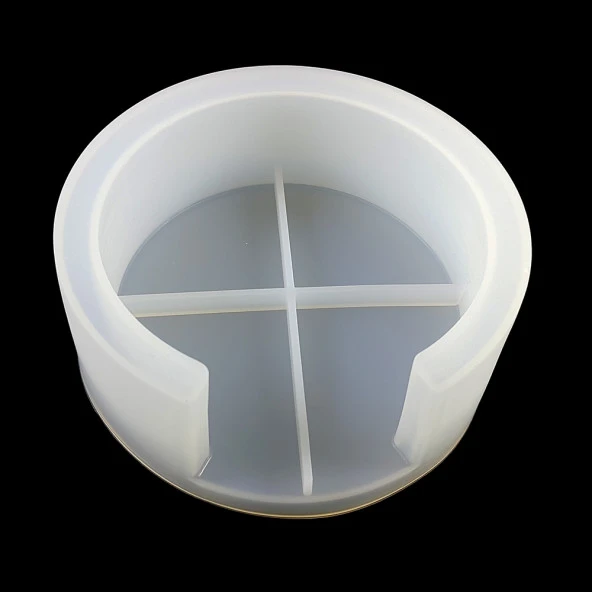 Bardak Altı Standı Epoksi Silikon Kalıp - Kod:321 - Resim 4