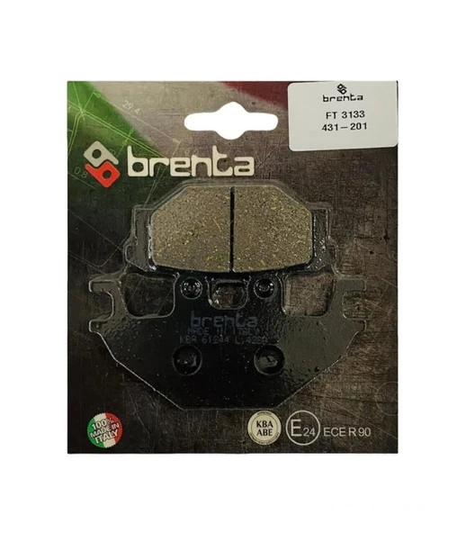 Sym Wolf 250 Arka Fren Balata  Brenta (made in italy) - 5