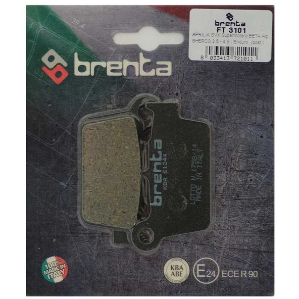 Yamaha Yz 450 F Arka Fren Balata Brenta (made in italy) - Resim 5