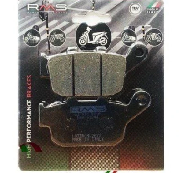 YAMAHA XJ 6 DİVERSİON 2013-2016 ARKA FREN BALATA RMS (made in italy) - 5