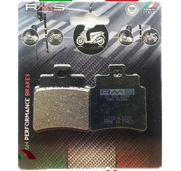 SYM JOYMAX  Z 250 ÖN FREN BALATA RMS (made in italy)