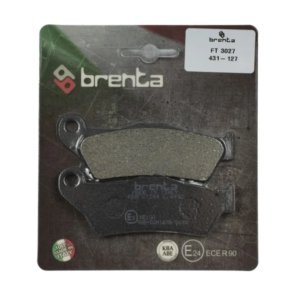 Yamaha Yzf R125 2013 Ve Öncesi Ön Fren Balata  Brenta (made in italy)