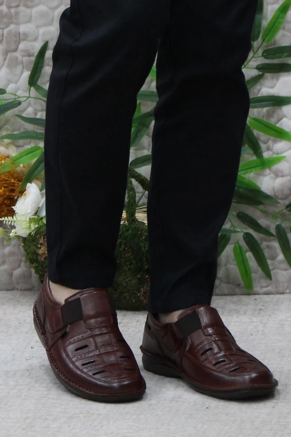 Mehmet Mete 2115 Taba Alme Comfort İç Ve Dış Hakiki Deri Erkek Ayakkabı - Resim 2