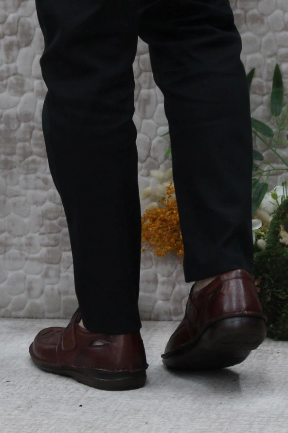 Mehmet Mete 2115 Taba Alme Comfort İç Ve Dış Hakiki Deri Erkek Ayakkabı - Resim 4