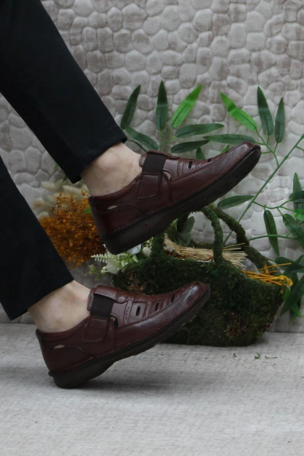 Mehmet Mete 2115 Taba Alme Comfort İç Ve Dış Hakiki Deri Erkek Ayakkabı - Resim 5