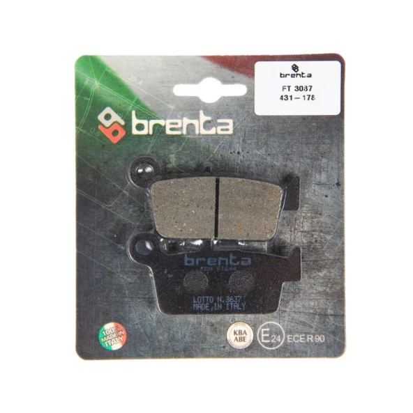 Yamaha YZ 125 1998-2002 Arka Fren Balata Brenta (made in italy) - 5