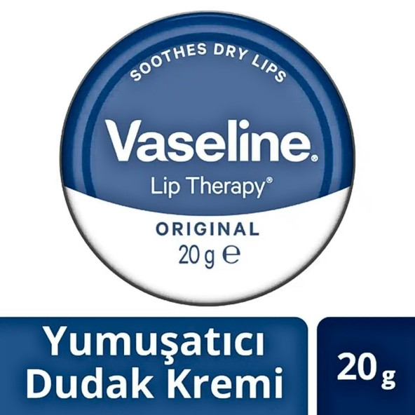 Vaseline Yumuşatıcı Dudak Kremi Original 20 gr