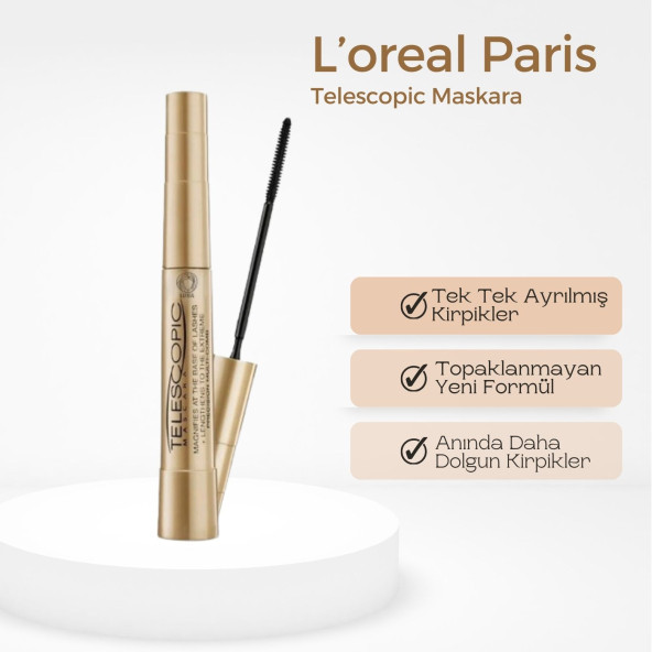 L'Oreal Paris Telescopic Maskara - Siyah