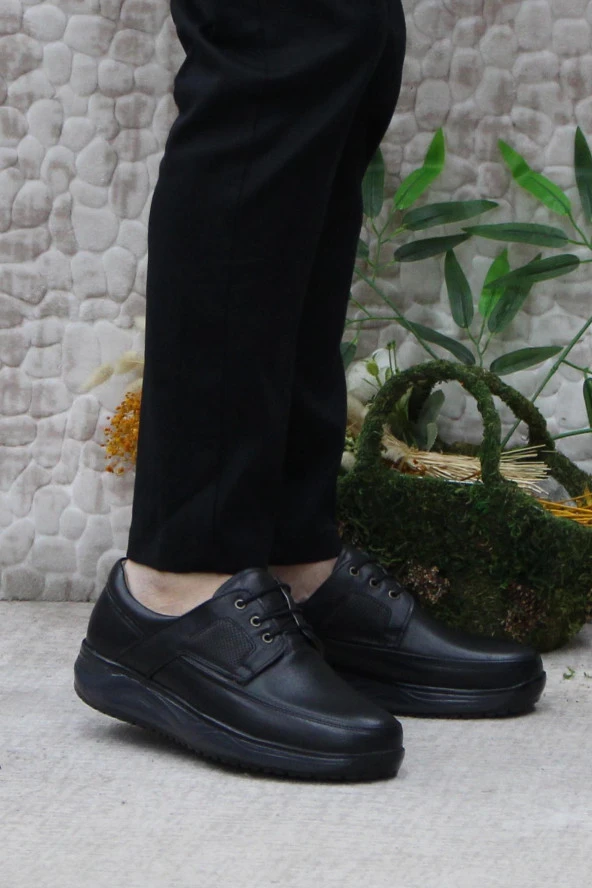 Mehmet Mete 800 Siyah Showmen Hakiki Deri Erkek Ayakkabı ürün görseli