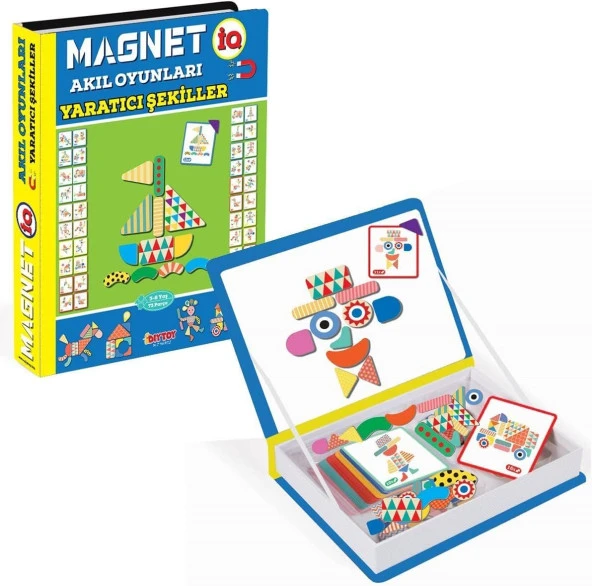 Magnet IQ Yaratıcı Şekiller Zeka Oyunu