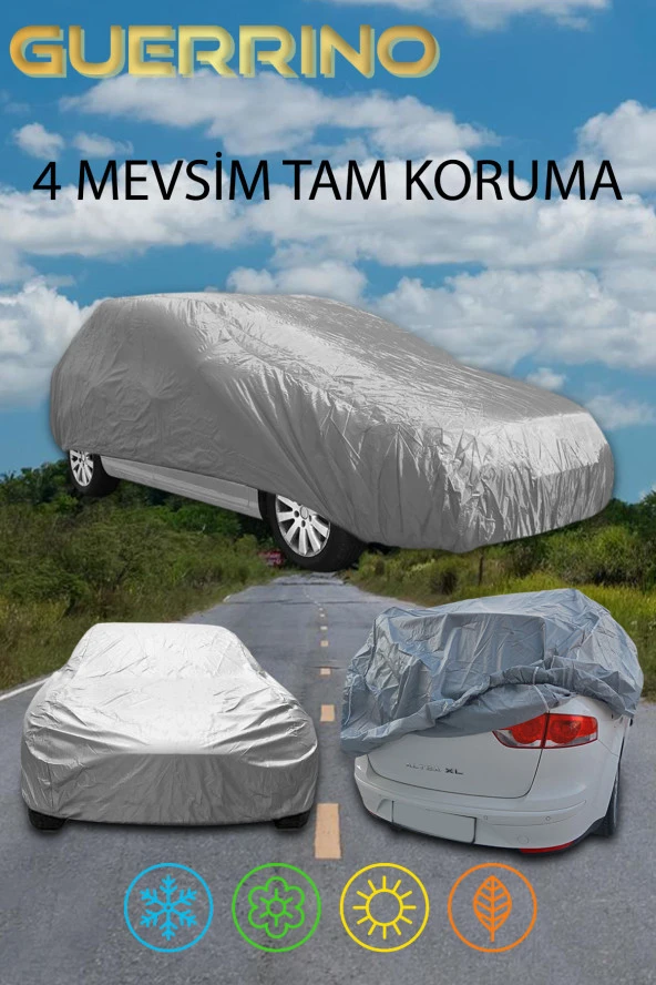 GUERRINO VOLKWAGEN POLO 1/2 Uyumlu Oto Branda - Su Geçirmez Araç Çadırı HB1