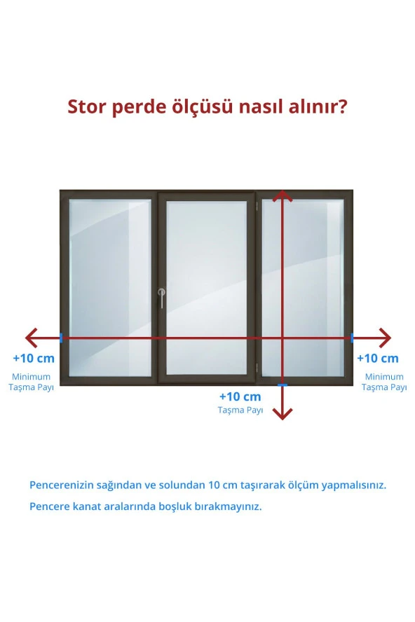 Perdebiz Lazer Kesim Mat Stor Perde Ekru EB-3002