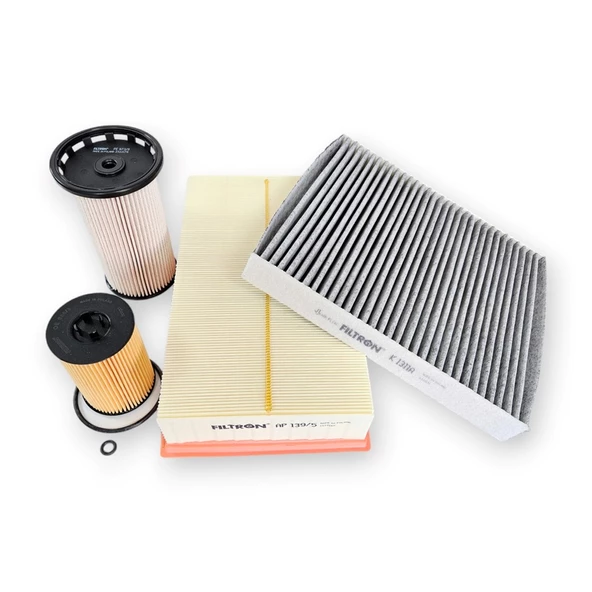 Audi A3 Sportback 2017-2020 1.6 Dizel Hava Yağ Yakıt Polen Filtre Seti - 3