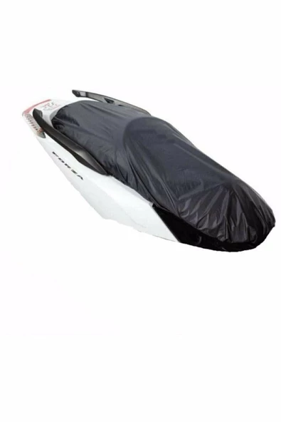 Spacy Activa Vespa Büyük Model Scooter Universal Motosiklet Siyah Sele Kılıfı Koltuk Brandası - 3