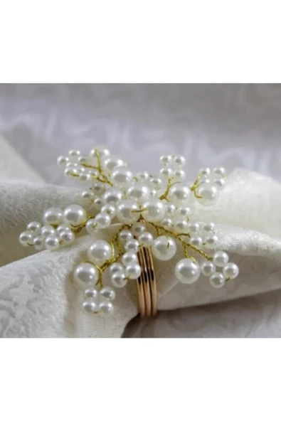 Inci Kar Tanesi Peçete Yüzüğü - 4