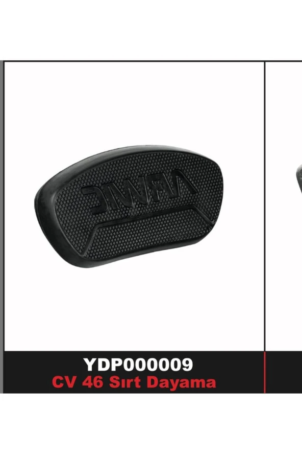 Arwiç 46 Lt Motosiklet Arka Çanta Sırt Dayama Pedi Sırtlık ürün görseli 1