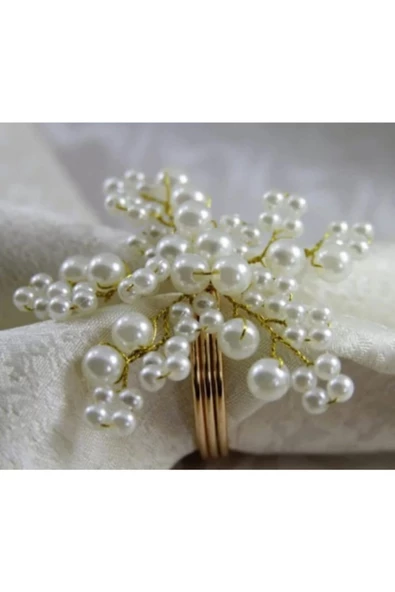 Inci Kar Tanesi Peçete Yüzüğü - 3