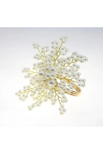 Inci Kar Tanesi Peçete Yüzüğü - 2