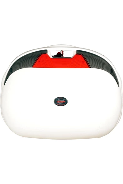 Motorsiklet Arka Çanta 46 Litre Beyaz - Resim 3