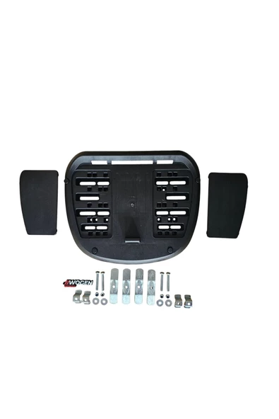 Wogen Basic 52 Lt Arka Çanta Siyah Üst Bagaj - Resim 5