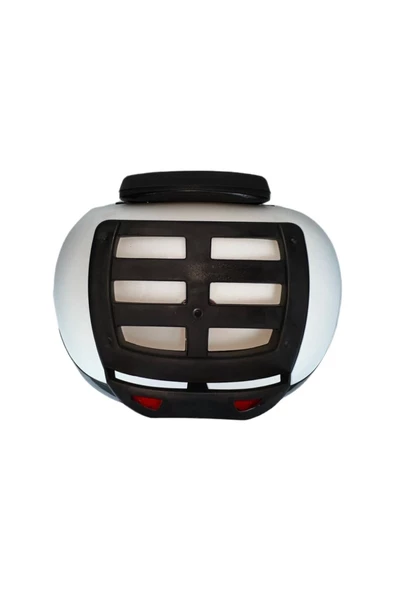 Arwic 46 Lt Beyaz Çanta Motosiklet Çantası Kargo - Resim 2