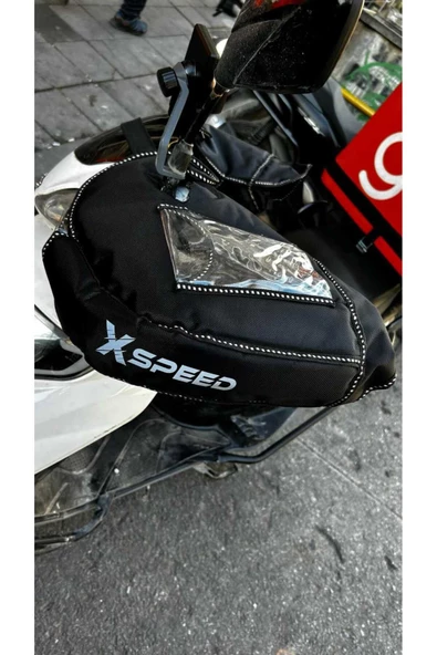Scooter Motorsiklet El Koruma Kılıfı Elçik 2'li - Resim 2