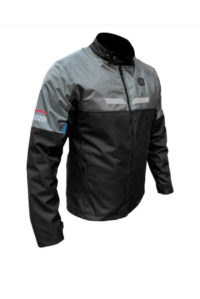 Wise Korumalı Motosiklet Montu Gri