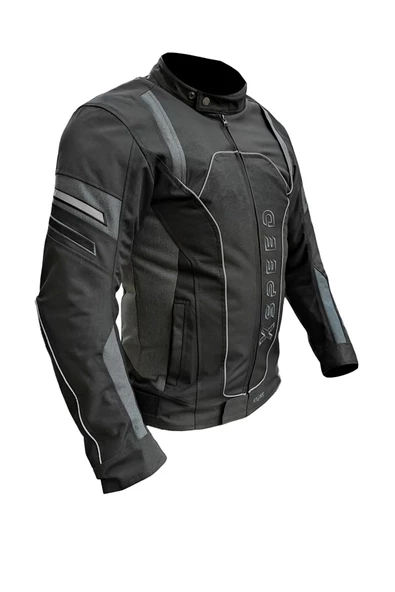 Anger 4 Mevsimlik Korumalı Uzun Motorcu Montu Yeni Sezon - 3