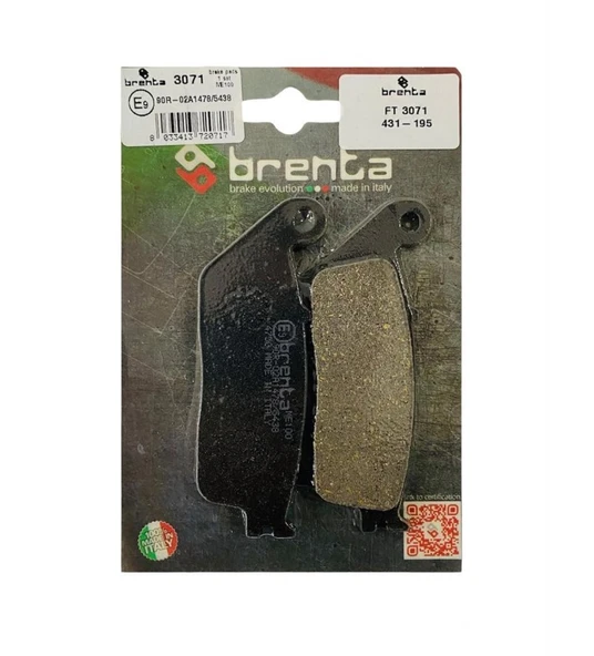 Kawasakı J 300 Ön Fren Balata  Brenta (made in italy)